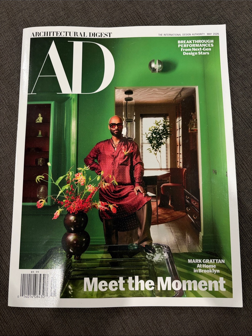 Architectural Digest Magazine - May 2026 - NEVER READ!   home decor magazines